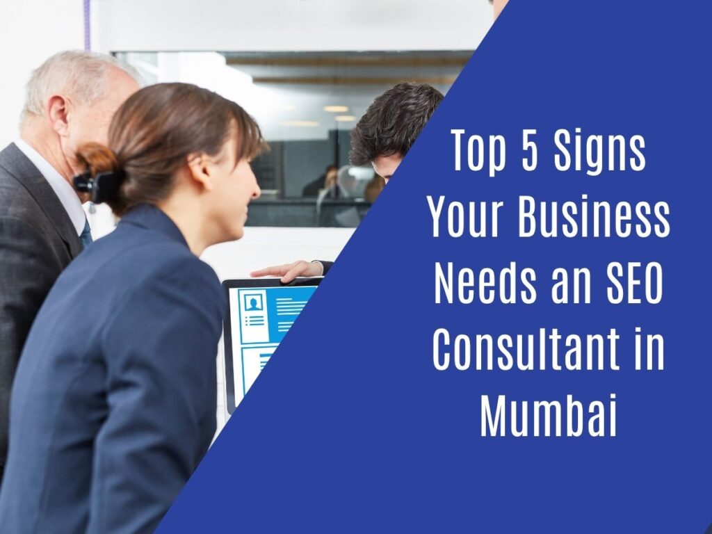 SEO consultant in Mumbai