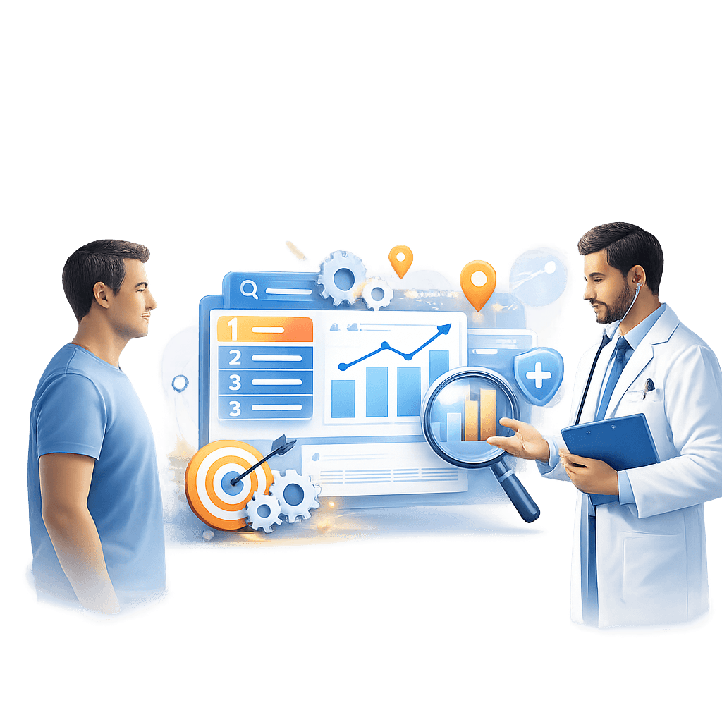 Healthcare AI SEO expert